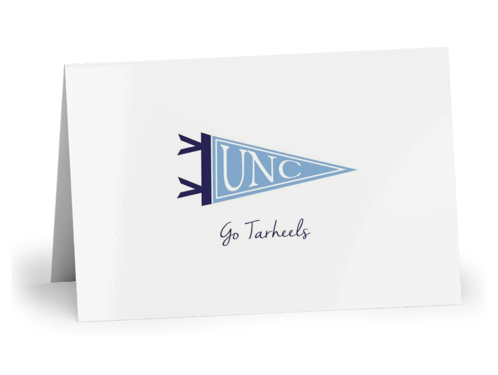 Collegiate Pennant Fold-Over Stationery