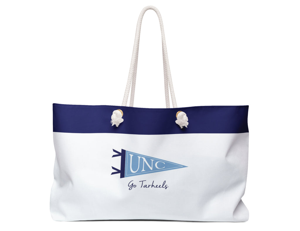 Collegiate Pennant Weekender Tote