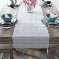 Blue Sea Fern Table Runner