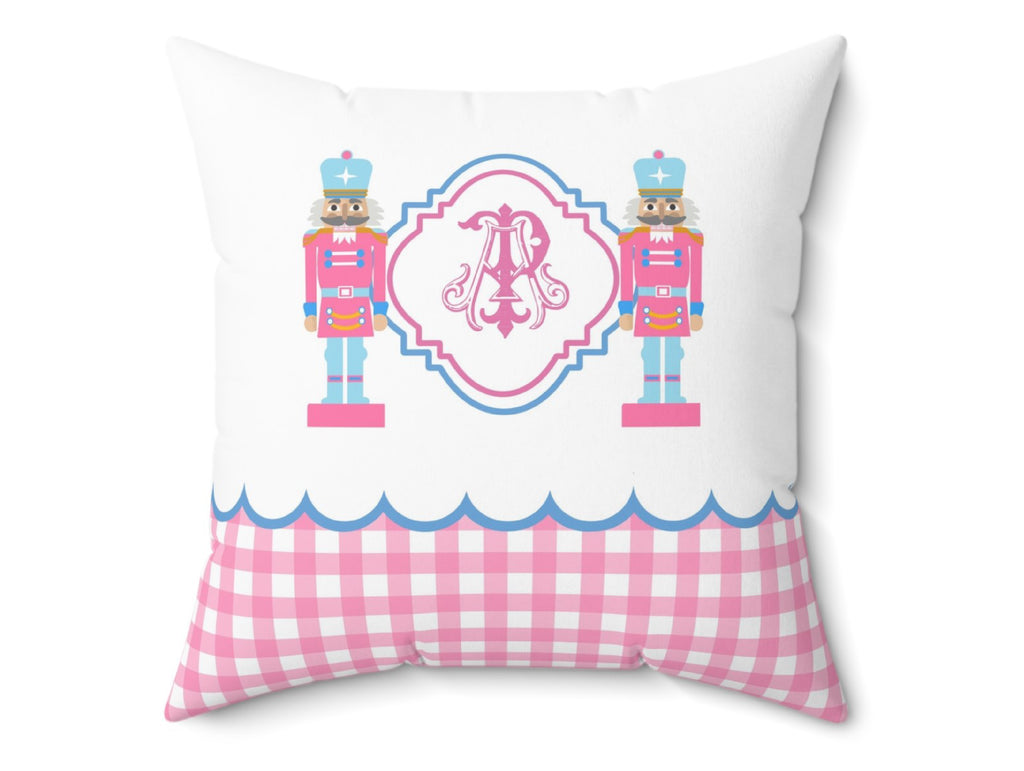 Cotton Candy Nutcrackers Personalized Pillow