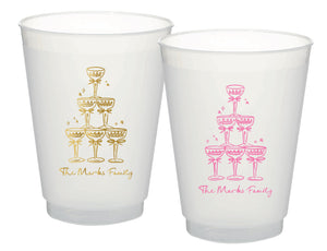 Coupes & Clinks Frosted Cups, 9oz-24oz