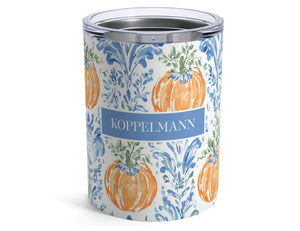Damask Pumpkin 10oz Tumbler