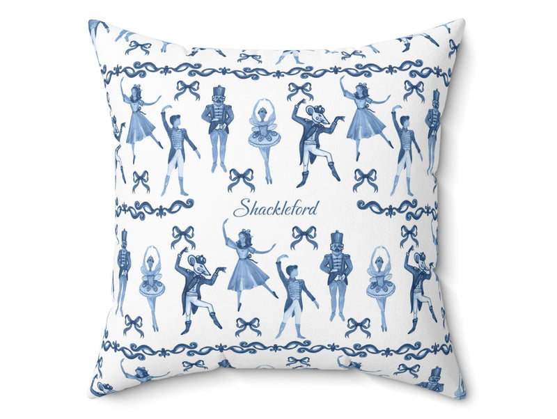 Dance of the Nutcracker All Over Personalized Pillow