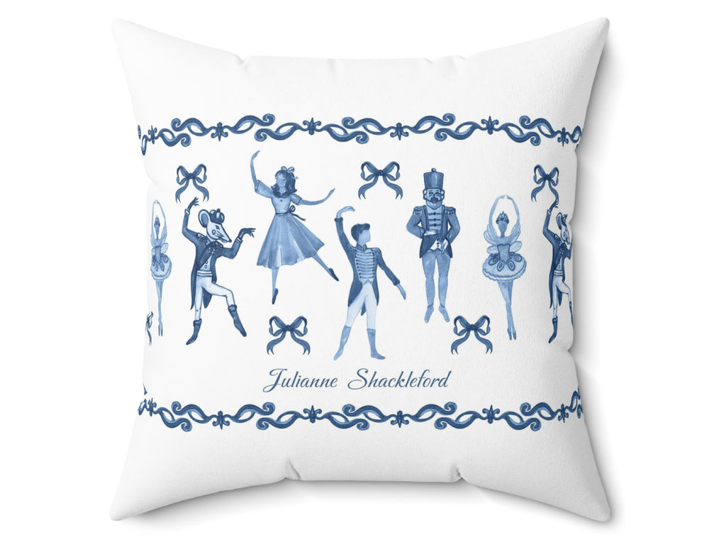 Dance of the Nutcracker Personalized Pillow