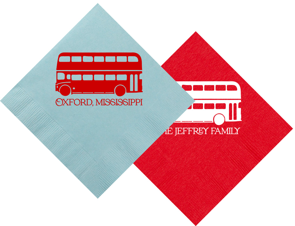 Double Decker Cocktail Napkins