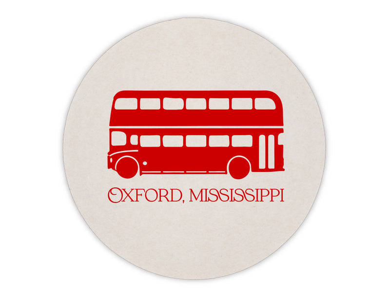Double Decker Stamped Coasters