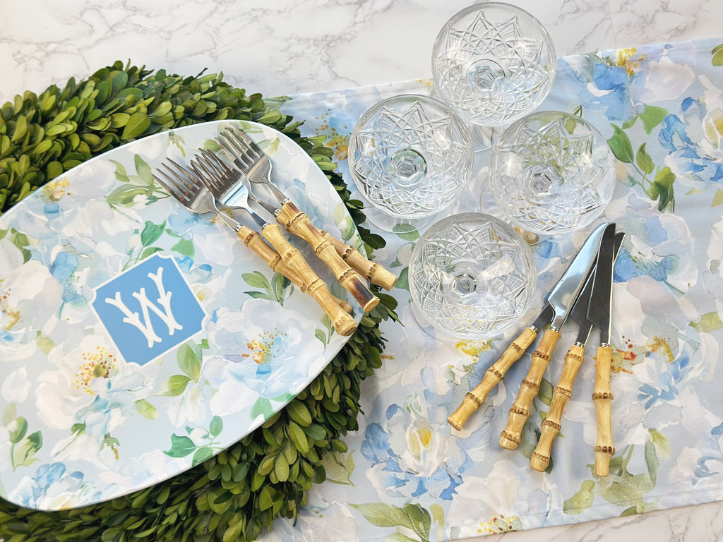 Whispering Blooms Shatterproof Platter