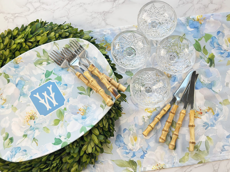 Whispering Blooms Shatterproof Platter