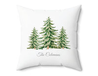 Evergreen Personalized Pillow