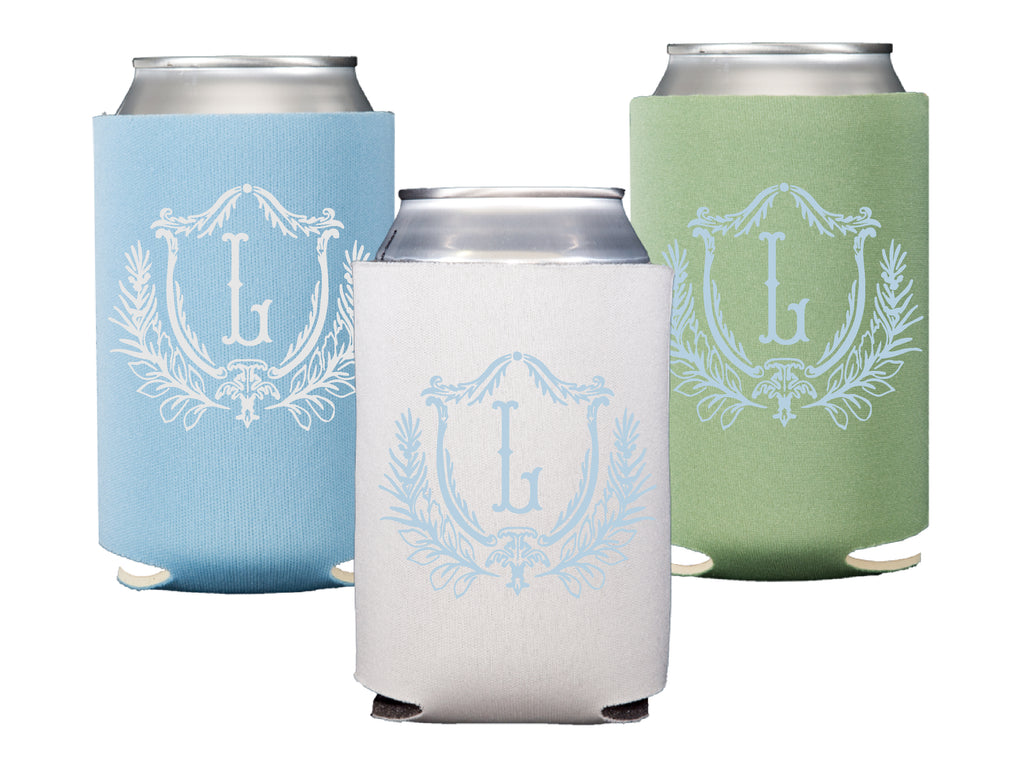 Elizabethan Crest Koozie Drink Can Huggers