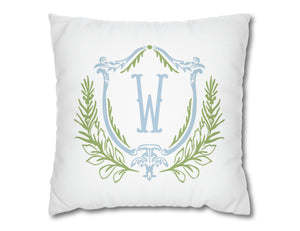 Elizabethan Crest Personalized Pillow