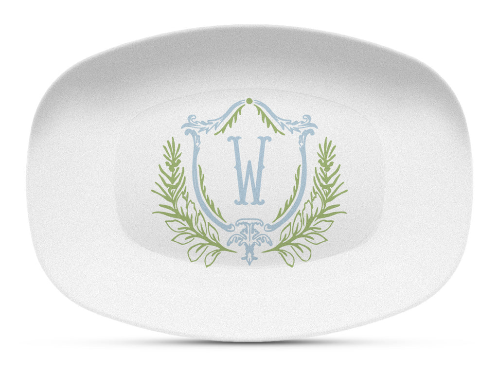 Elizabethan Crest Shatterproof Platter