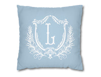 Elizabethan Crest Solid Personalized Pillow