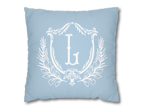 Elizabethan Crest Solid Personalized Pillow