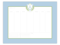 Elizabethan Crest Weekly Planner