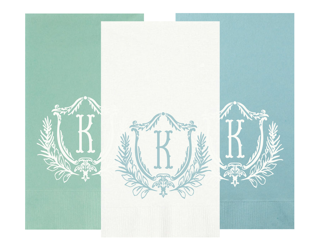 Elizabethan Crest Guest Towels