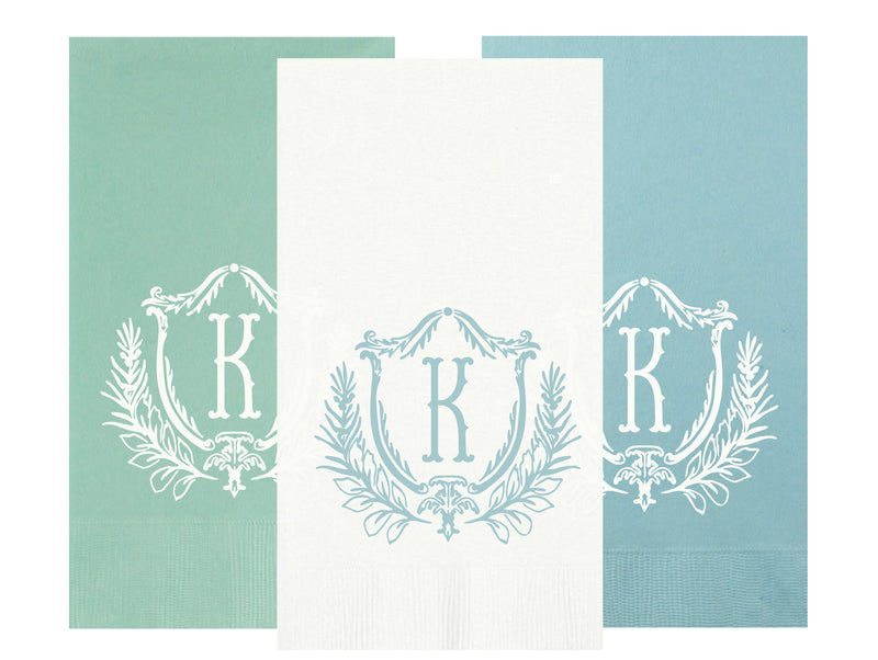 Elizabethan Crest Guest Towels