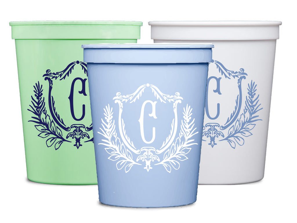 Elizabethan Crest Stadium Cups 16oz