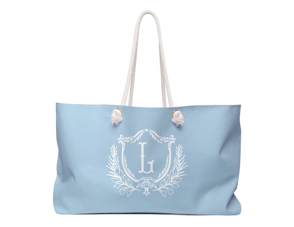 Elizabethan Crest Solid Weekender Tote