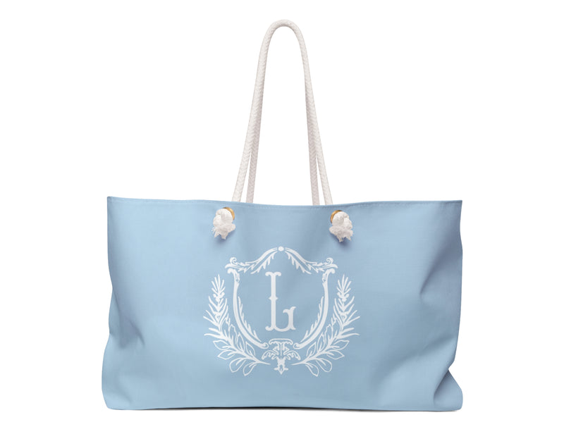 Elizabethan Crest Solid Weekender Tote