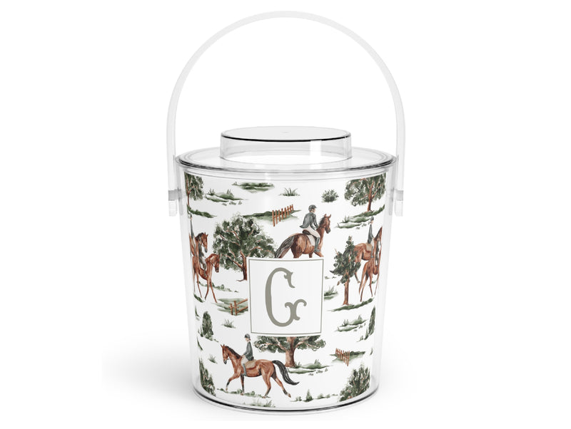 Equestrian Reserve Acrylic Ice Bucket