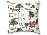 Equestrian Reserve Personalized Pillow