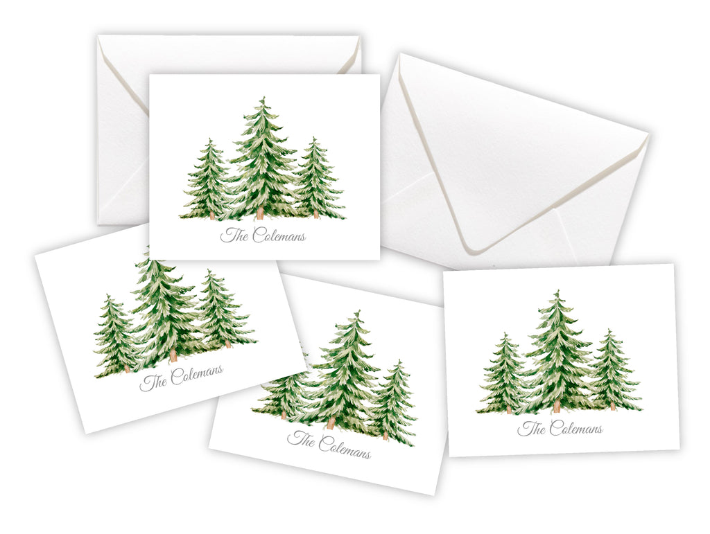 Evergreen Enclosure Cards