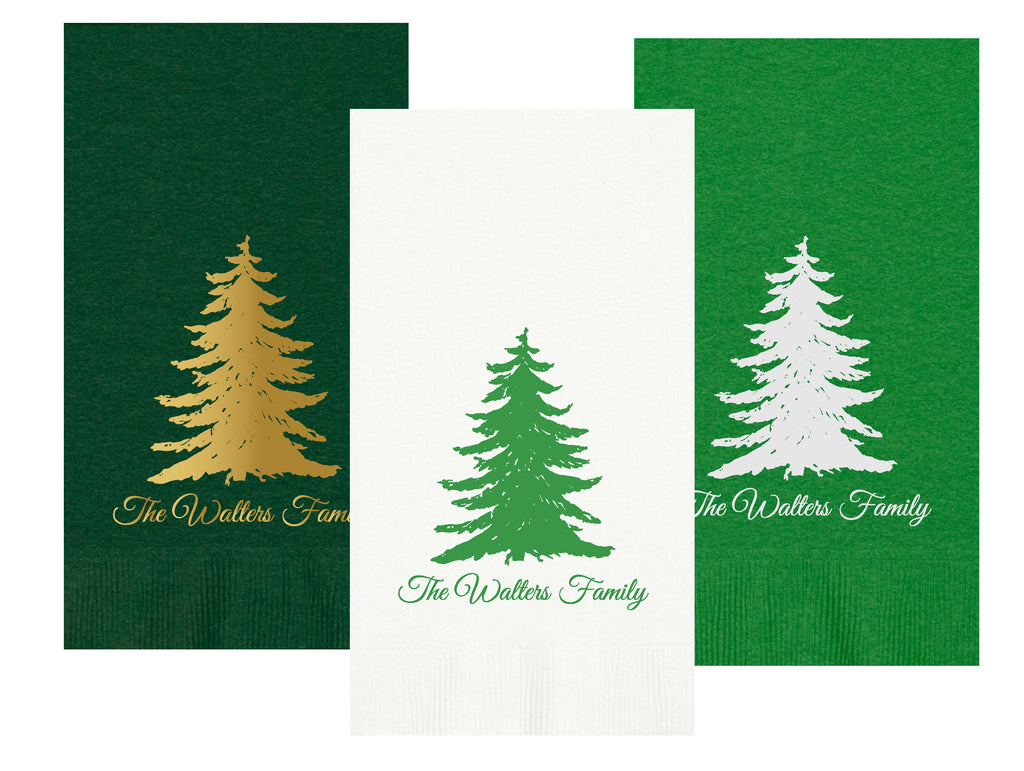 Evergreen Guest Towels