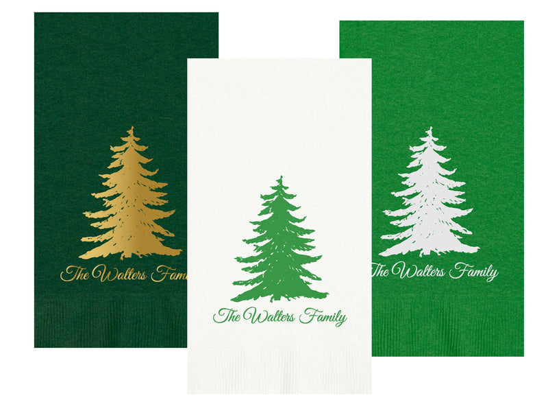 Evergreen Guest Towels