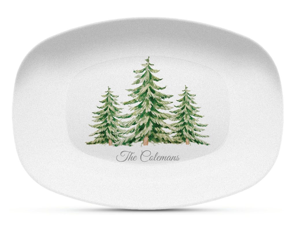 Evergreen Shatterproof Platter