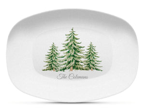 Evergreen Shatterproof Platter