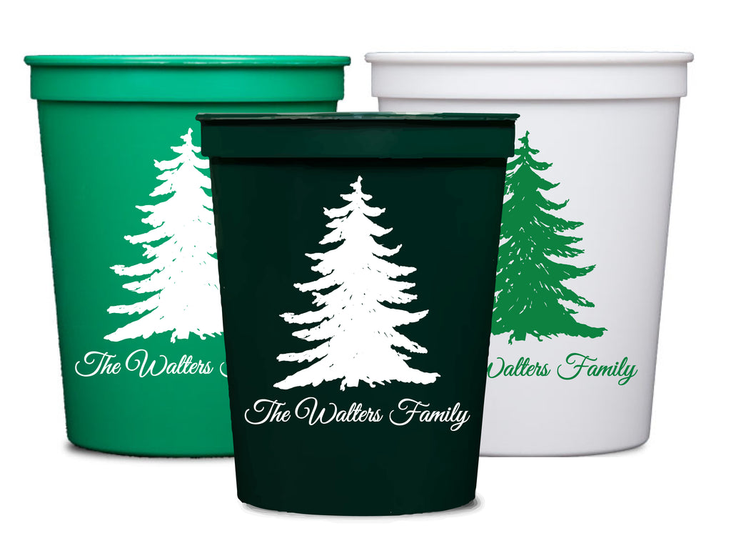 Evergreen Stadium Cups 16oz