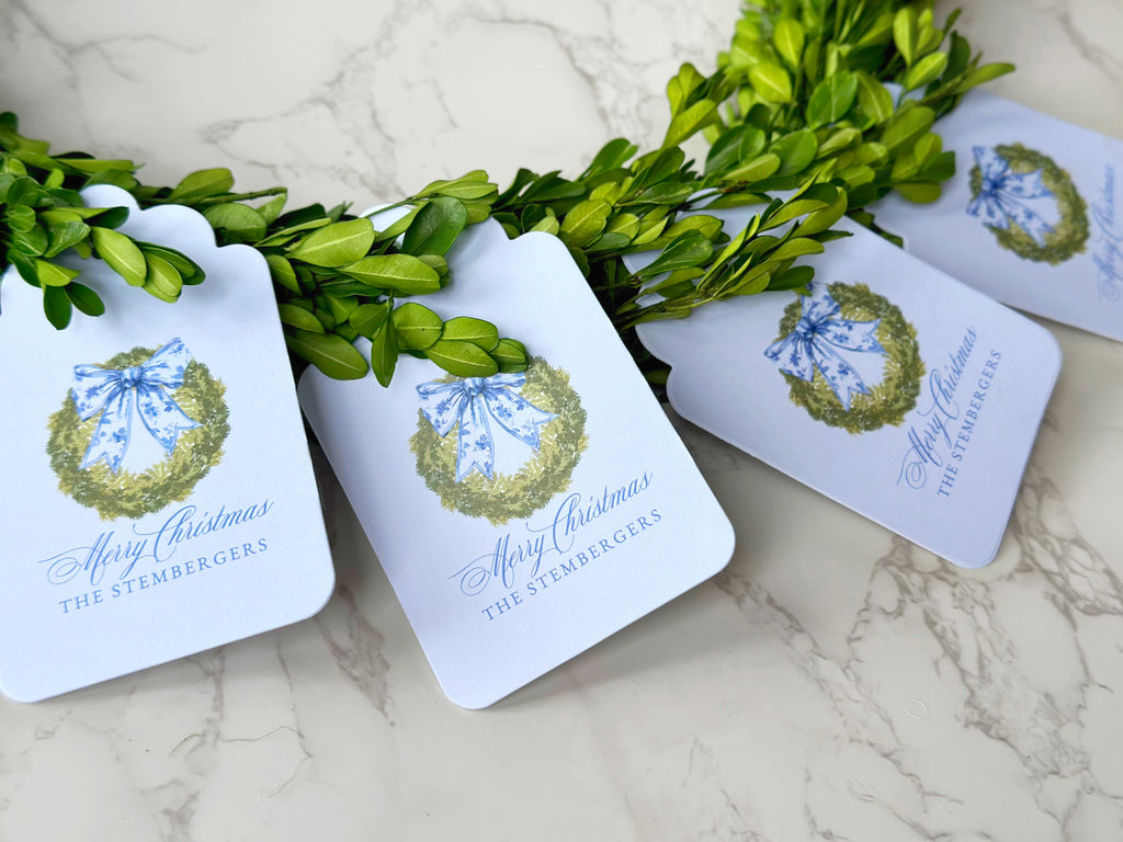 Chinoiserie Cypress Gift Tags, Set of 20