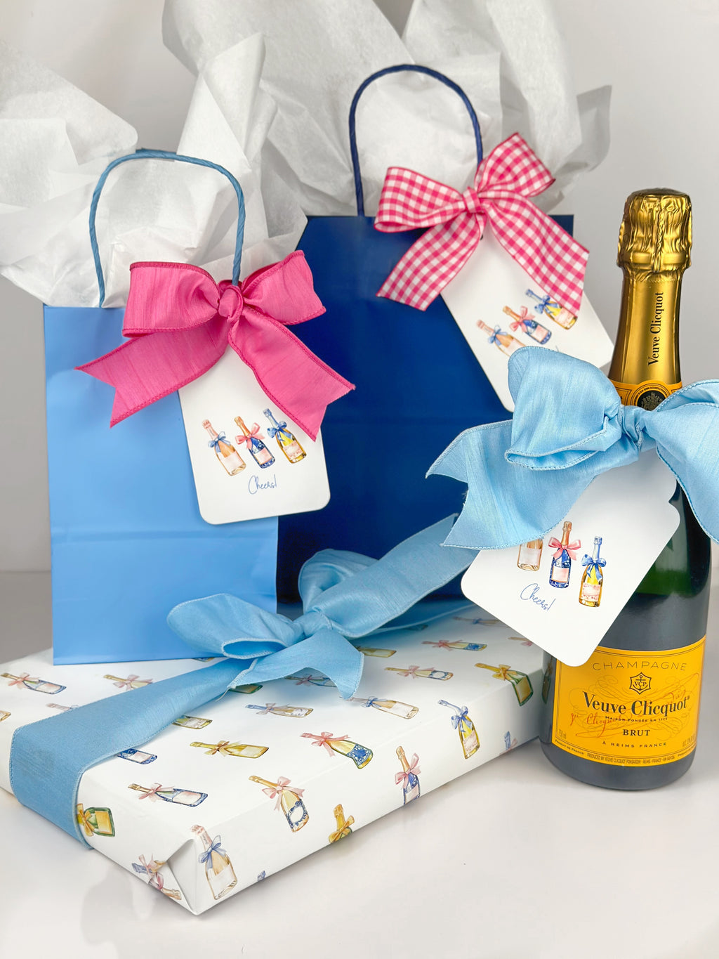 Bottle Service Gift Tags, Set of 20