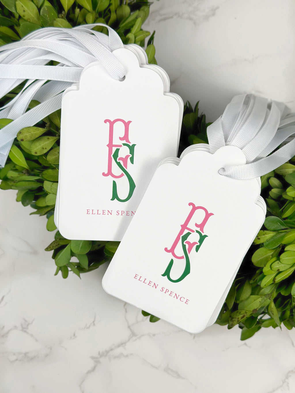 Fishtail Classic Gift Tags, Set of 20