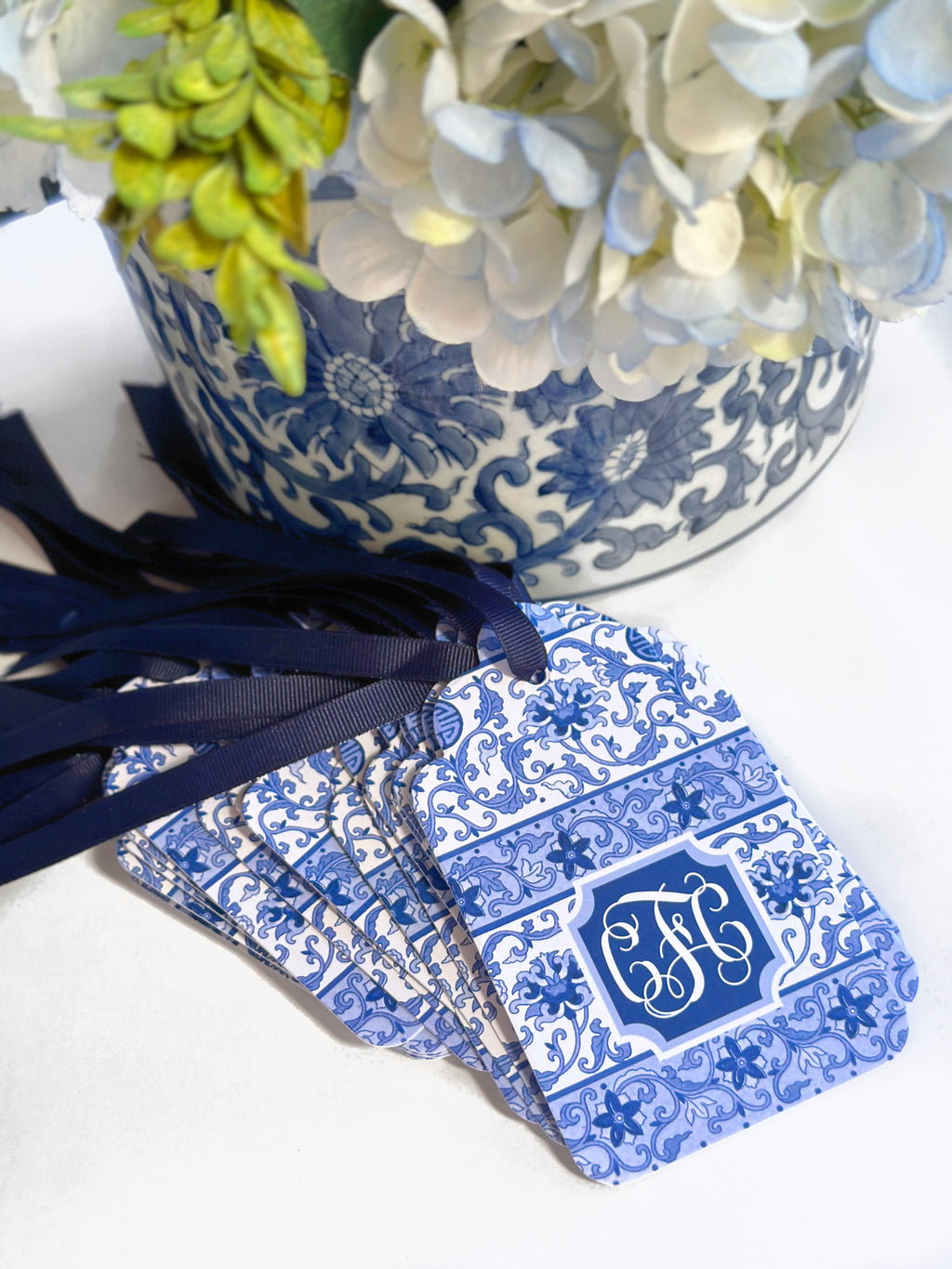 Royal Chinoiserie Gift Tags, Set of 20