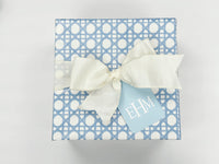 Cane Blue or Green Gift Wrap Roll