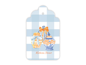 Fall Ginger Jars Gift Tags, Set of 20