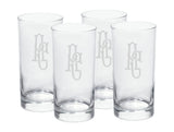 Fishtail Classic Engraved High Ball Glasses