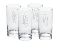 Fishtail Classic Engraved High Ball Glasses