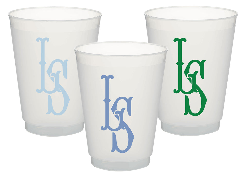 Fishtail Classic Frosted Cups, 9oz-24oz