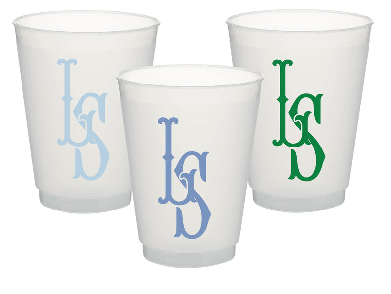 Fishtail Classic Frosted Cups, 9oz-24oz