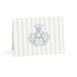 Coastal Cabana Fold-Over Stationery