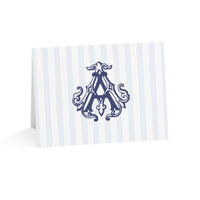 Coastal Cabana Fold-Over Stationery