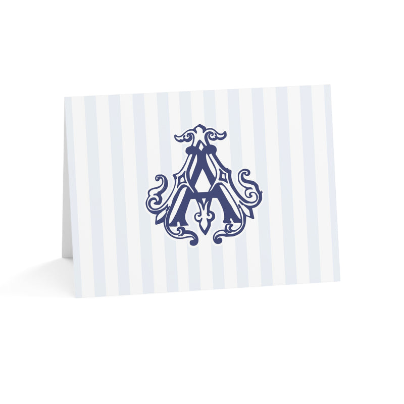 Coastal Cabana Fold-Over Stationery