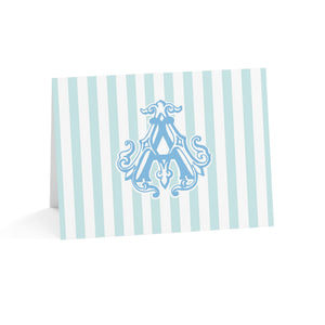 Coastal Cabana Fold-Over Stationery