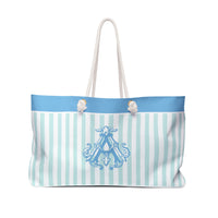 Coastal Cabana Weekender Tote