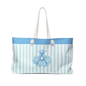 Coastal Cabana Weekender Tote