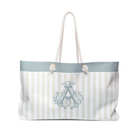 Coastal Cabana Weekender Tote