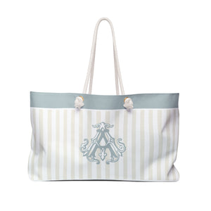 Coastal Cabana Weekender Tote